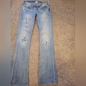 Silver jeans